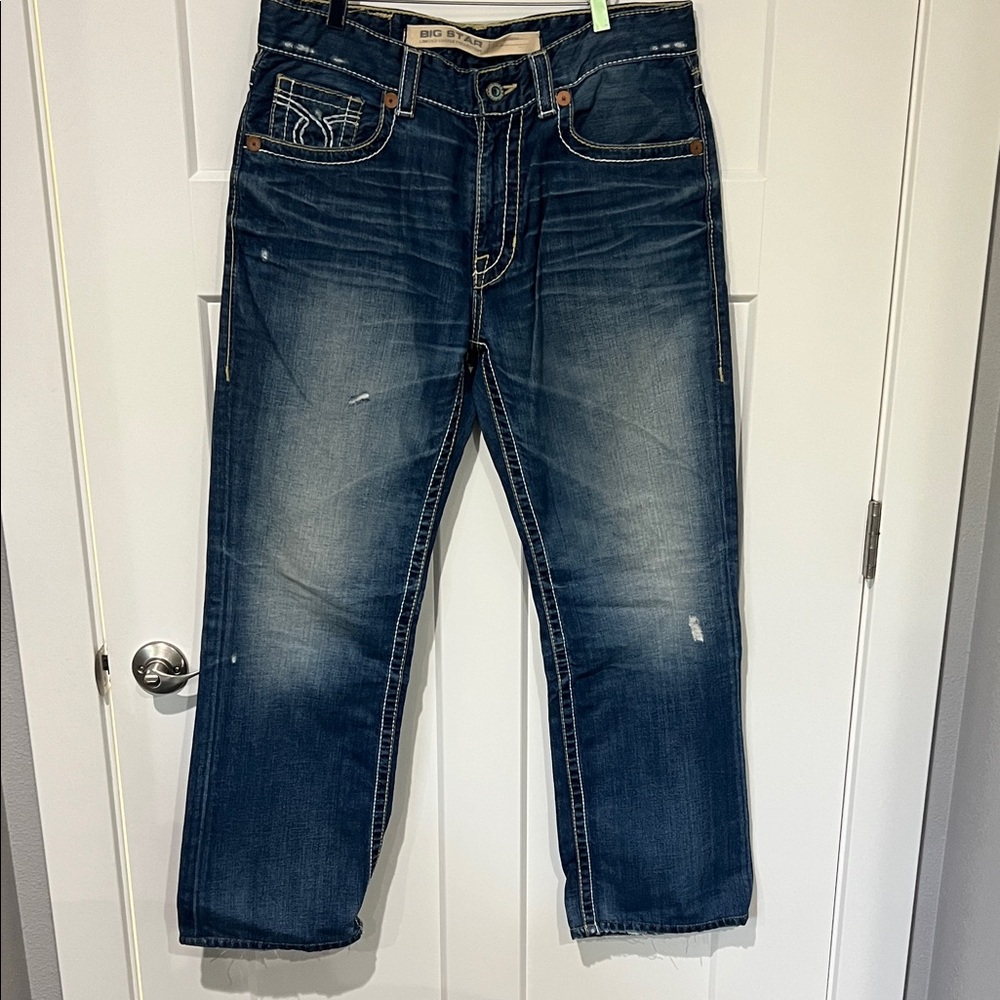 Big Star Men’s Pioneer Relaxed Jeans Sz 36